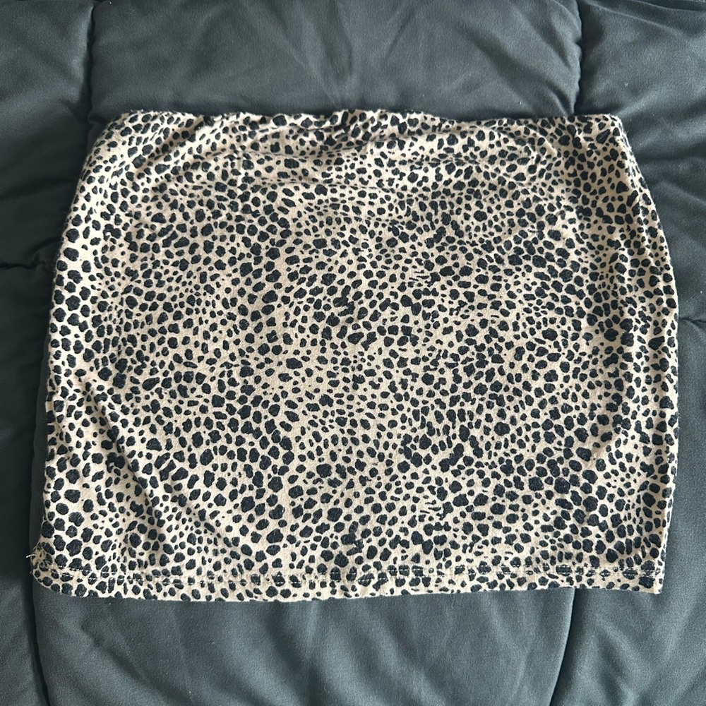 American Eagle Outfitters Leopard Print Skirt